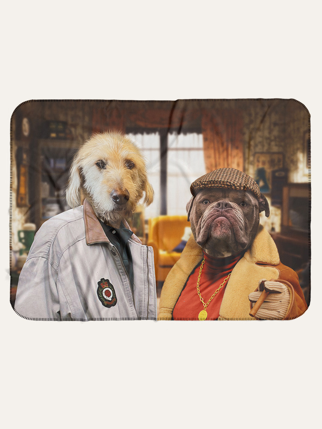 Del & Rodders - Custom Pet Blanket