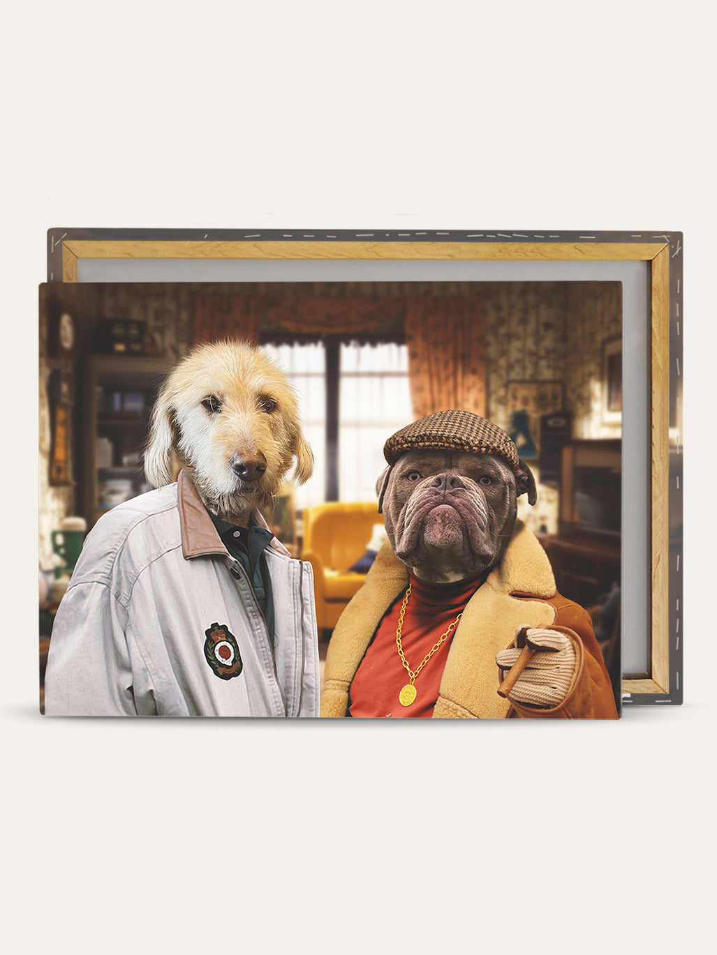 Del & Rodders - Custom Pet Canvas