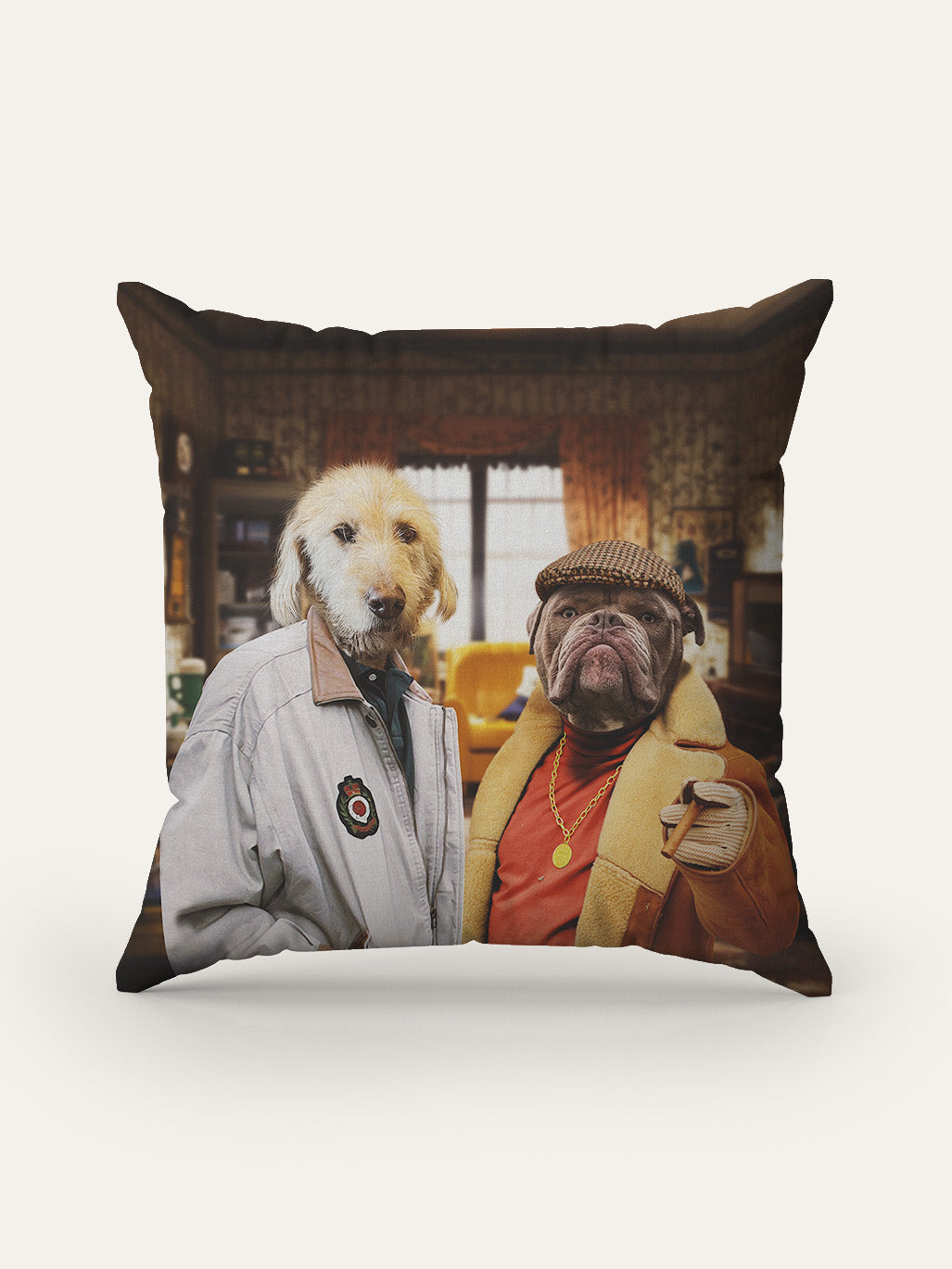 Del & Rodders - Custom Pet Cushion