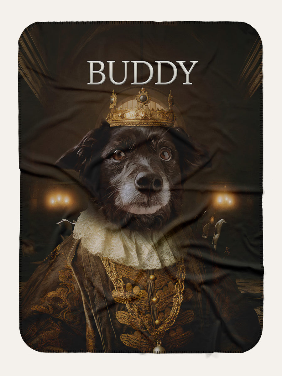 The Tudor Prince - Custom Pet Blanket - Purr & Mutt