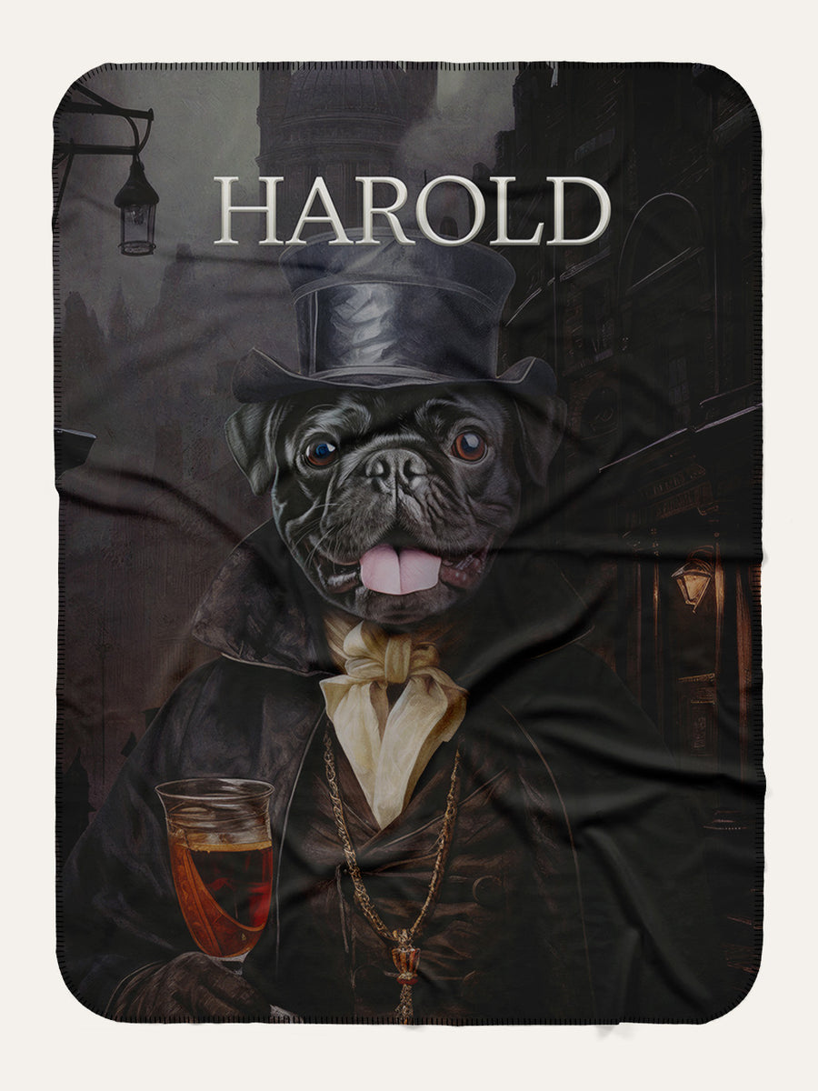 The Victorian - Custom Pet Blanket - Purr & Mutt