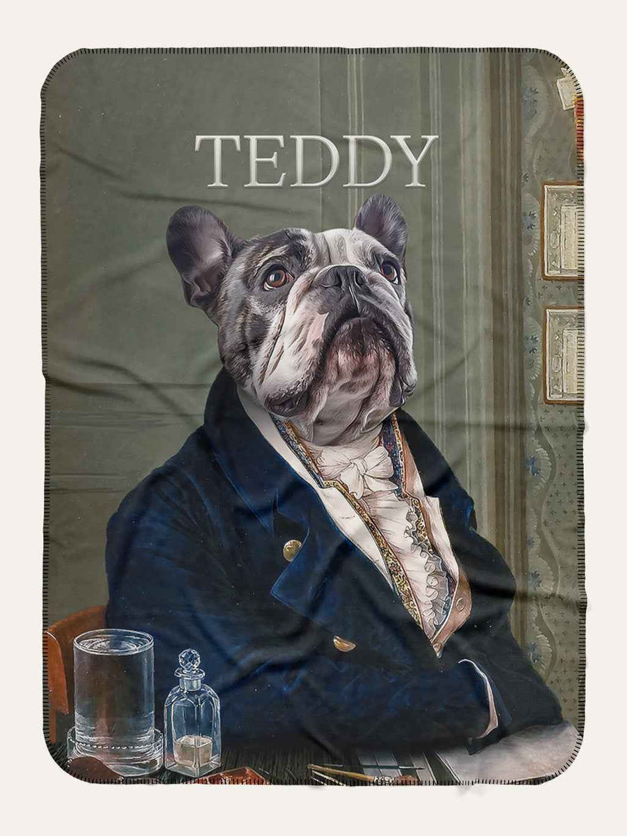 The Victorian Explorer - Custom Pet Blanket - Purr & Mutt