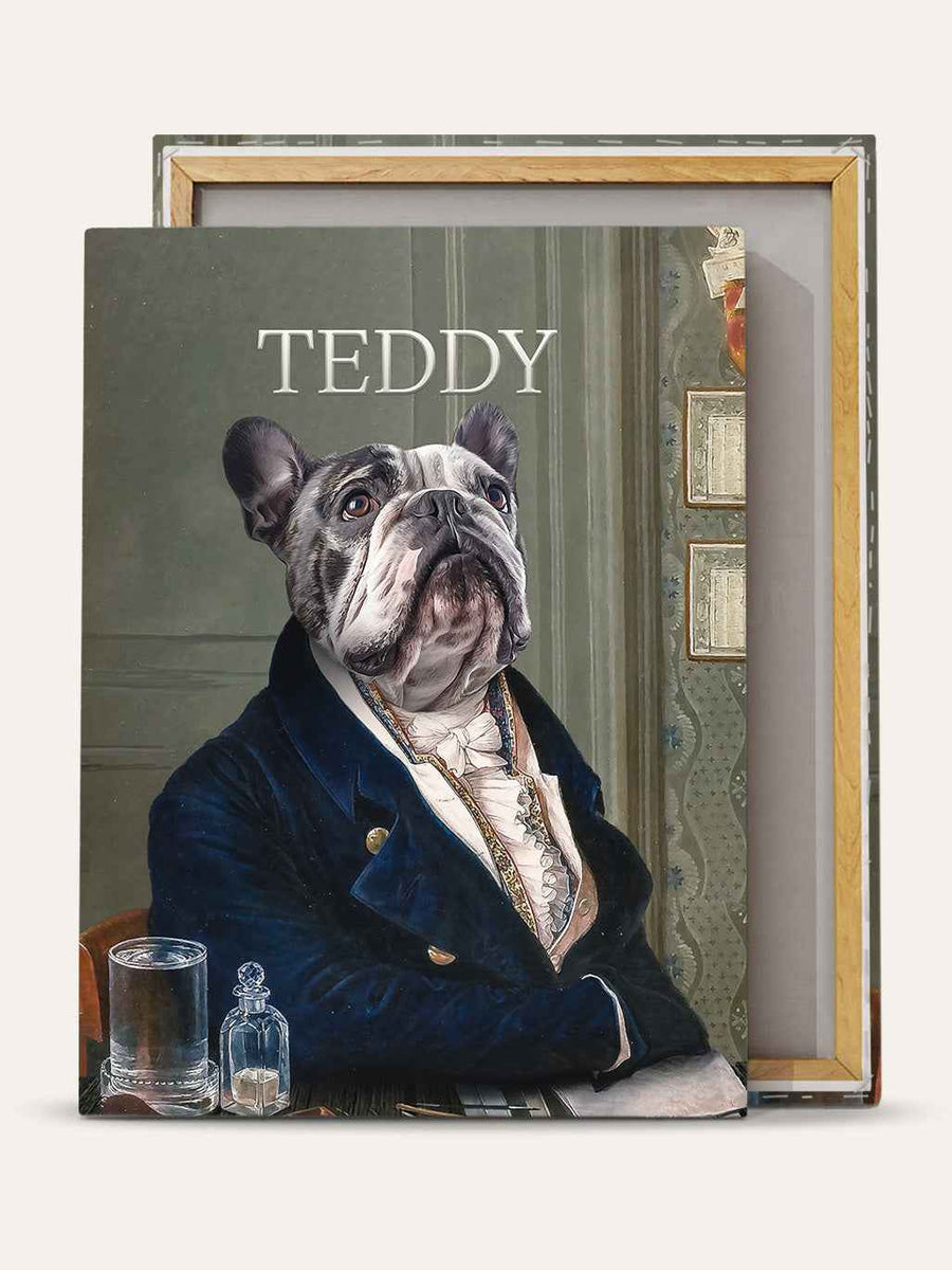 The Victorian Explorer – Custom Vintage Pet Canvas - Purr & Mutt