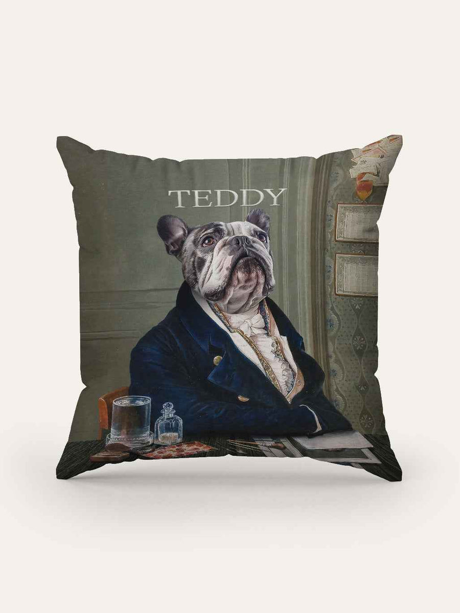The Victorian Explorer - Custom Pet Cushion - Purr & Mutt
