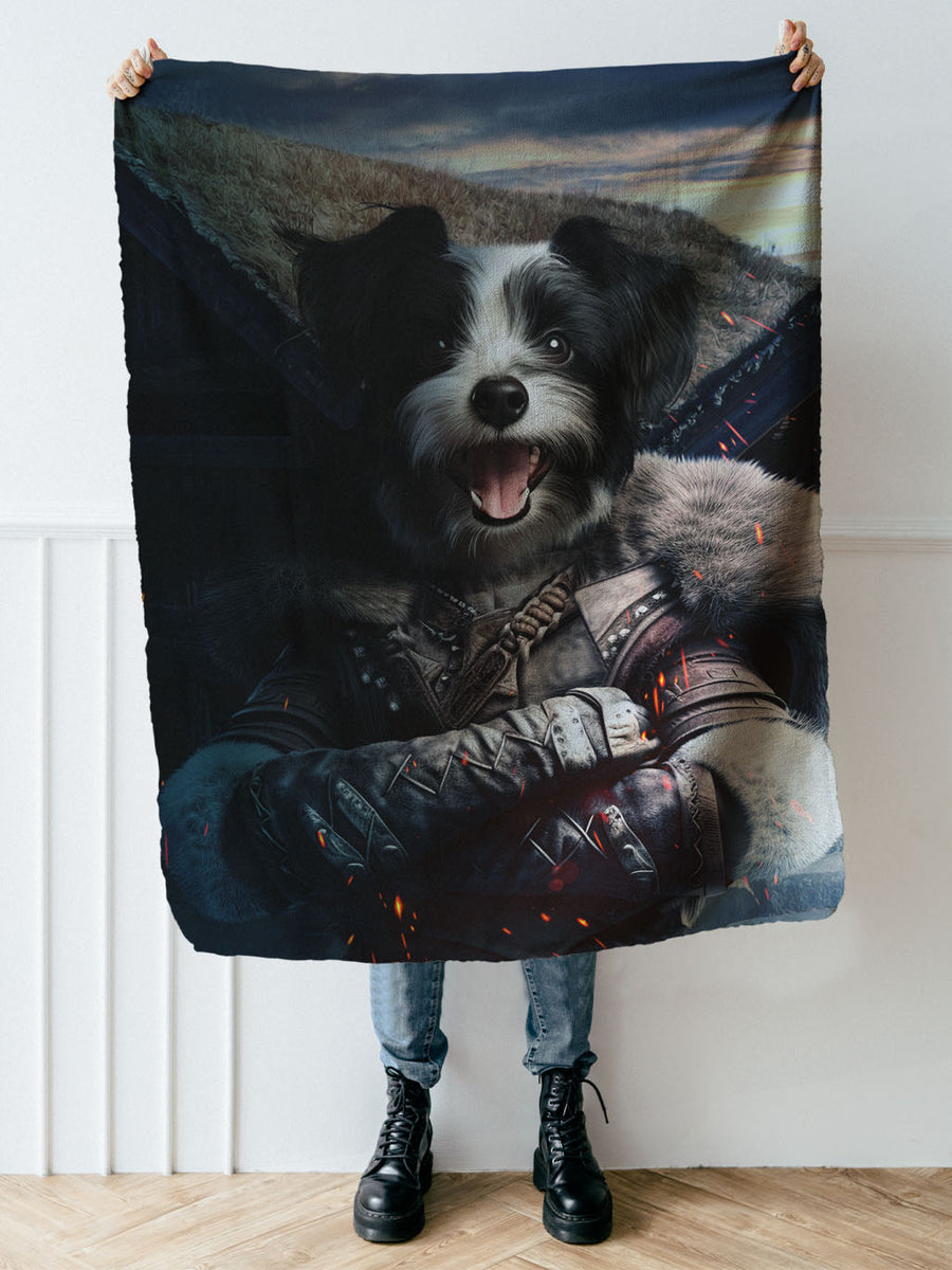 The Viking - Custom Pet Blanket