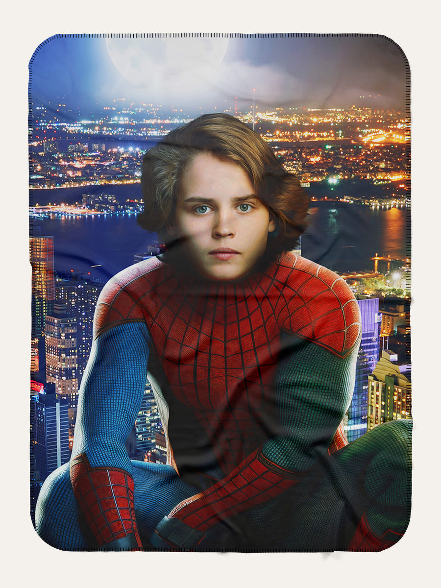 The Wall Crawler - Custom Kids Blanket