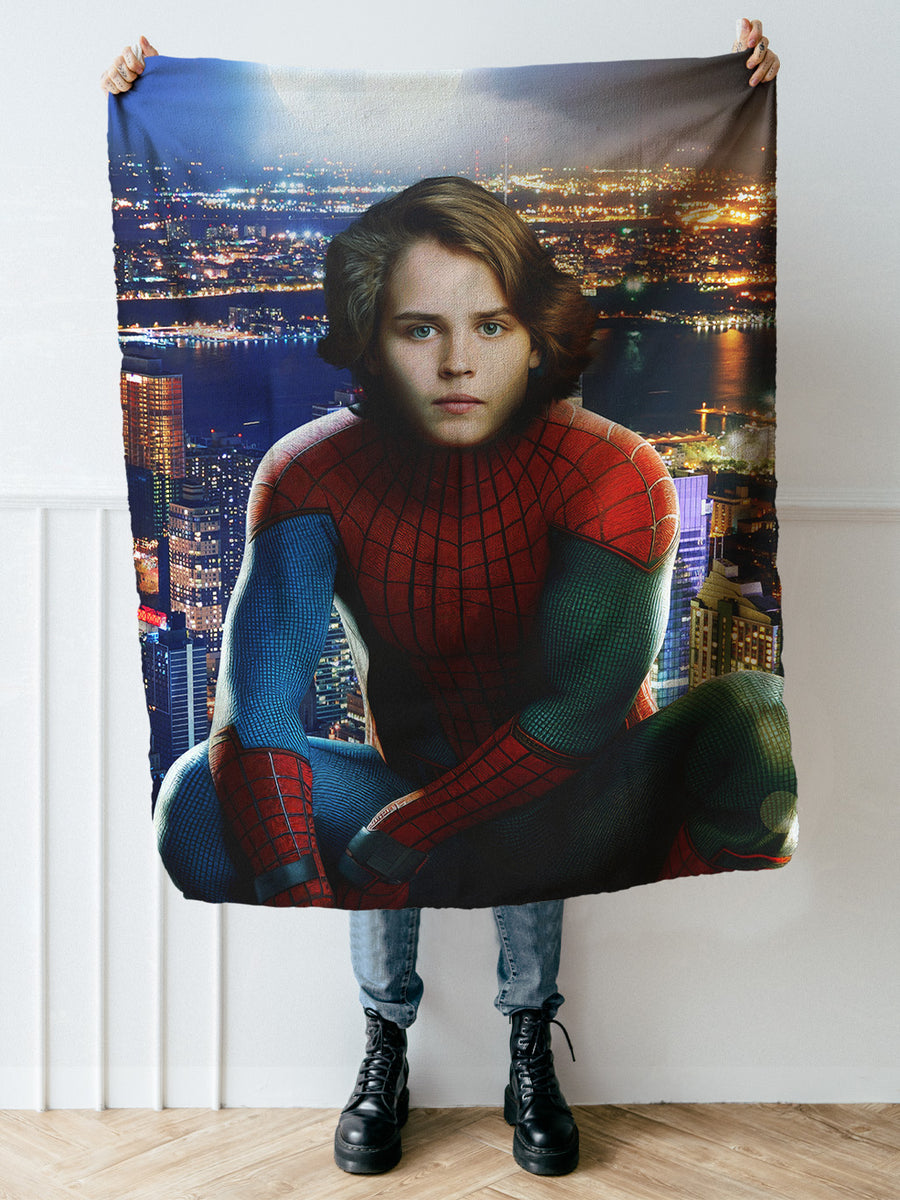 The Wall Crawler - Custom Kids Blanket