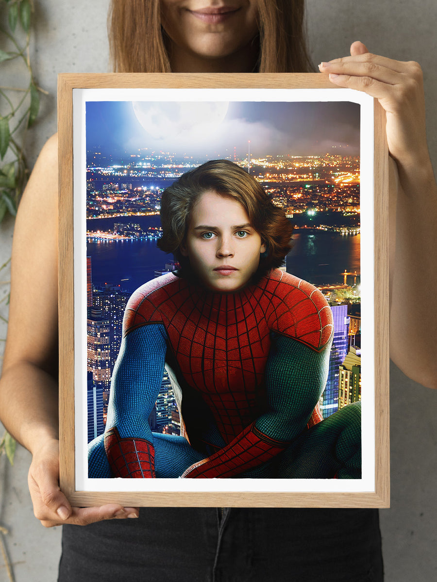 The Wall Crawler - Custom Kids Portrait