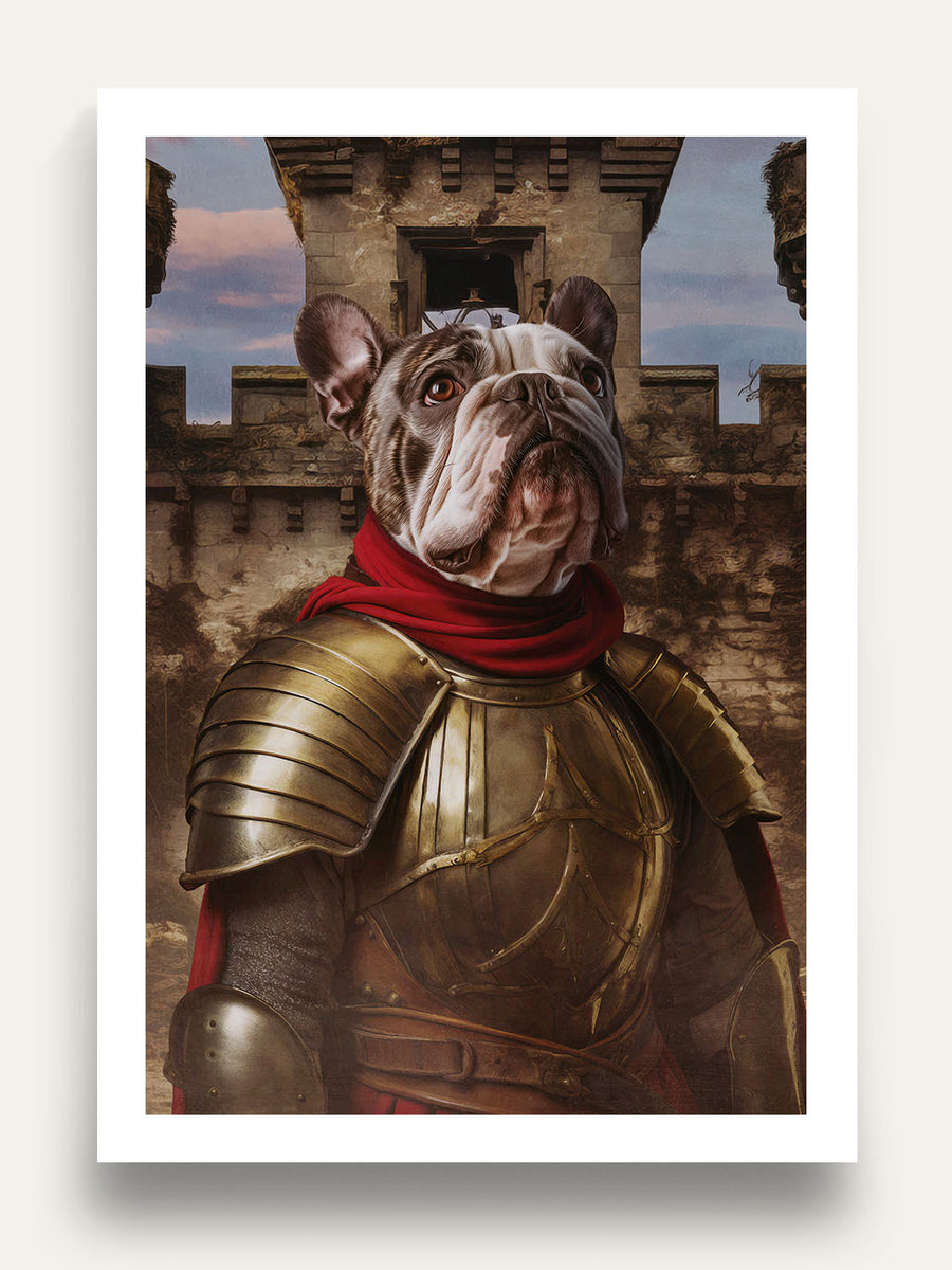 The Warden of the North - Custom Pet Portrait