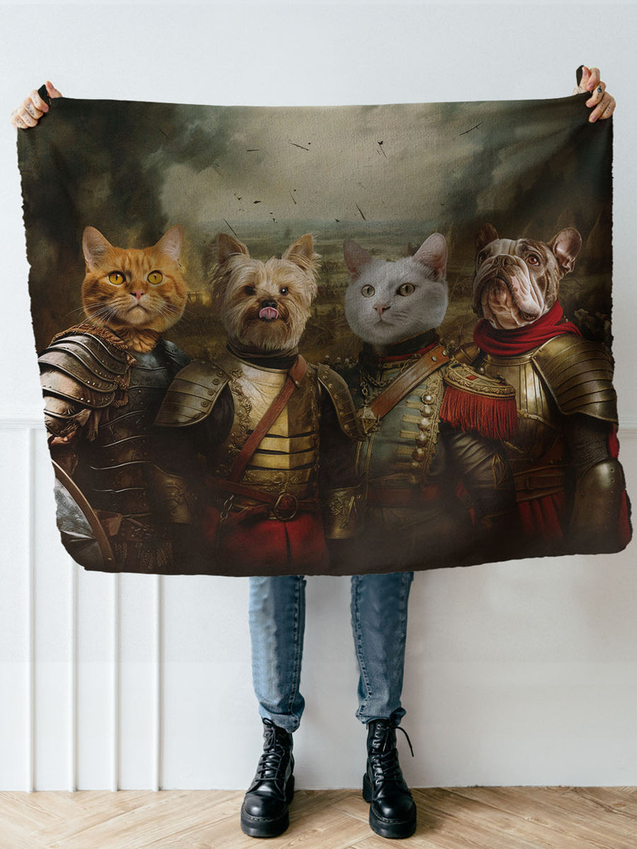 The Warriors - Custom Pet Blanket