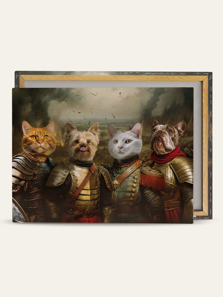 The Warriors - Custom Pet Canvas