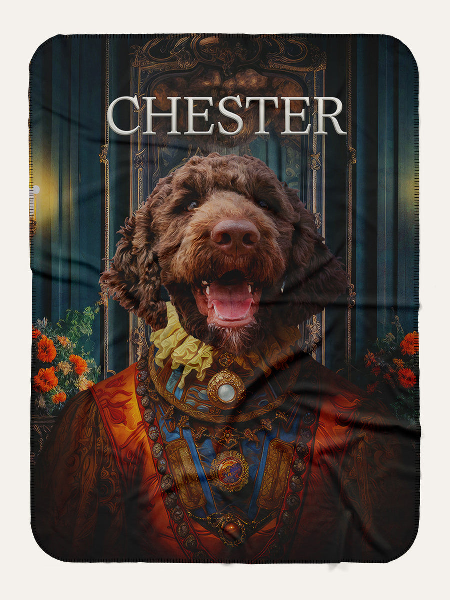 The Wealthy Aristocrat - Custom Pet Blanket - Purr & Mutt