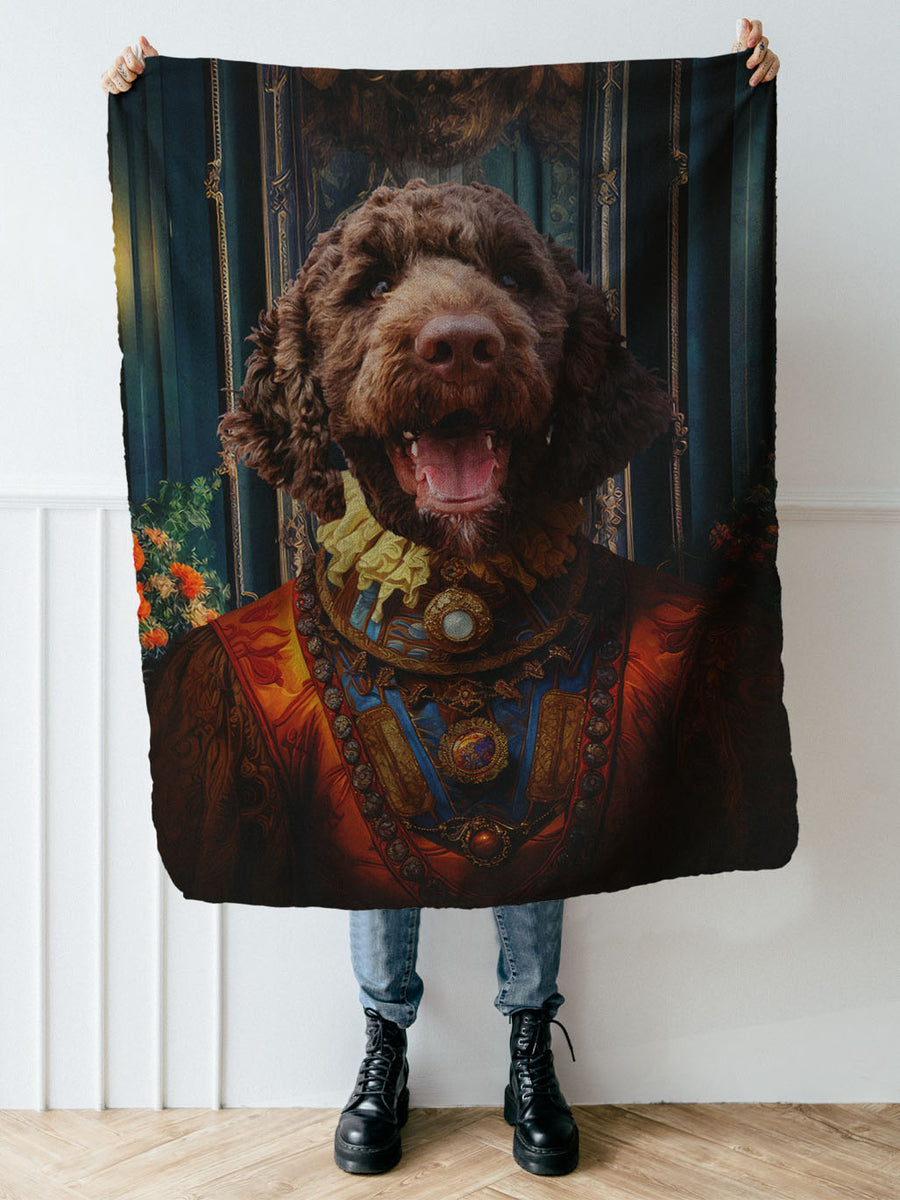 The Wealthy Aristocrat - Custom Pet Blanket