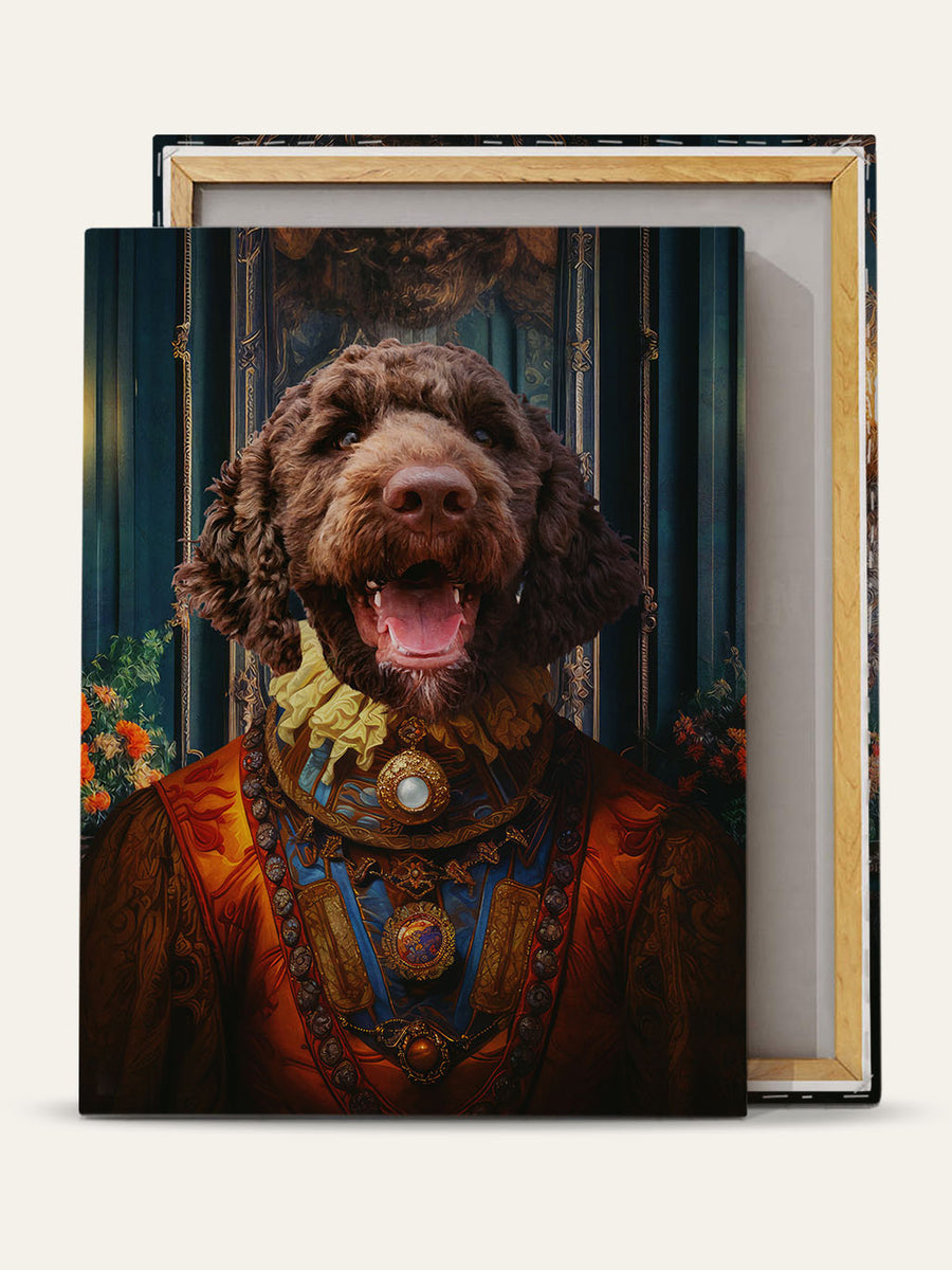 The Wealthy Aristocrat – Custom Pet Canvas