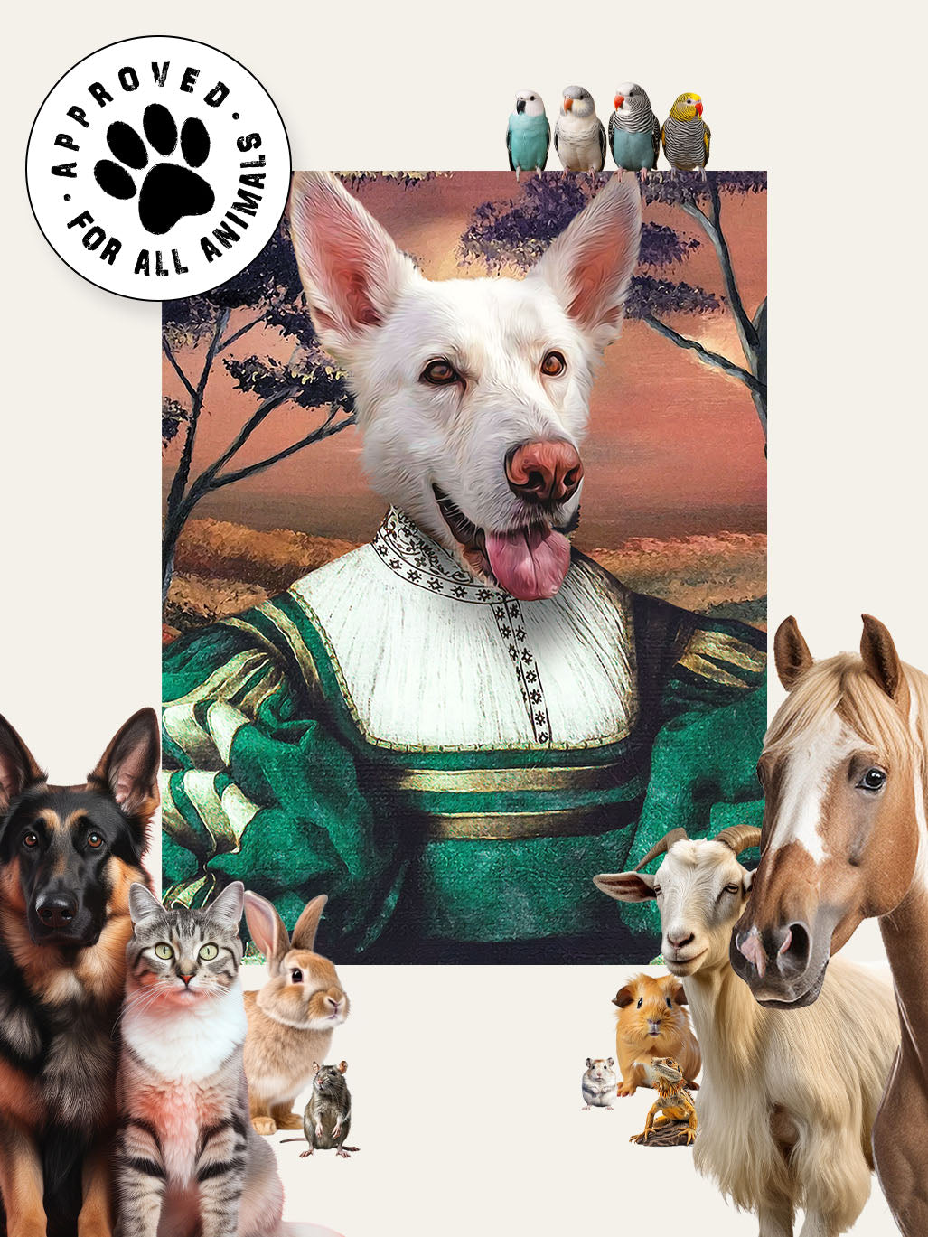 The Wonderer - Custom Pet Canvas