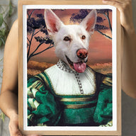 The Wonderer - Custom Vintage Pet Portrait