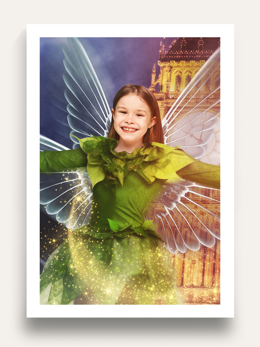 Tinkerbell - Custom Kids Portrait