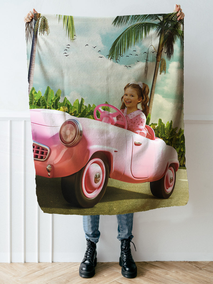Toy Car - Custom Kids Blanket