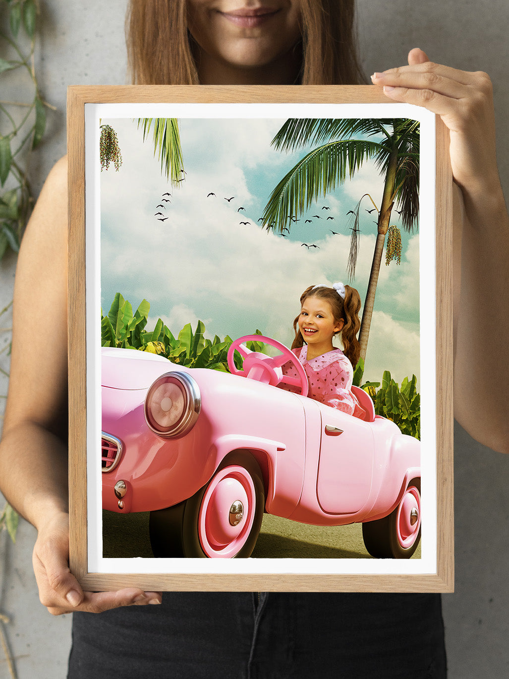 Toy Car - Custom Kids Portrait