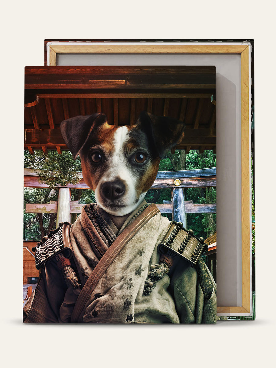 Warrior of the East – Custom Pet Canvas