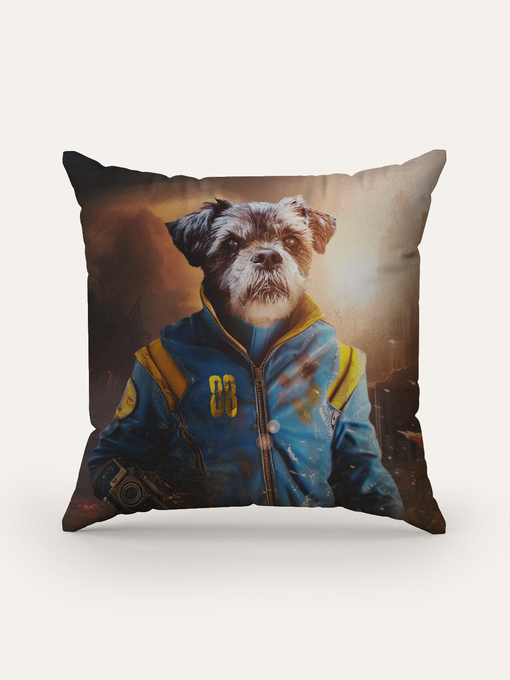 Wastelander - Custom Pet Cushion