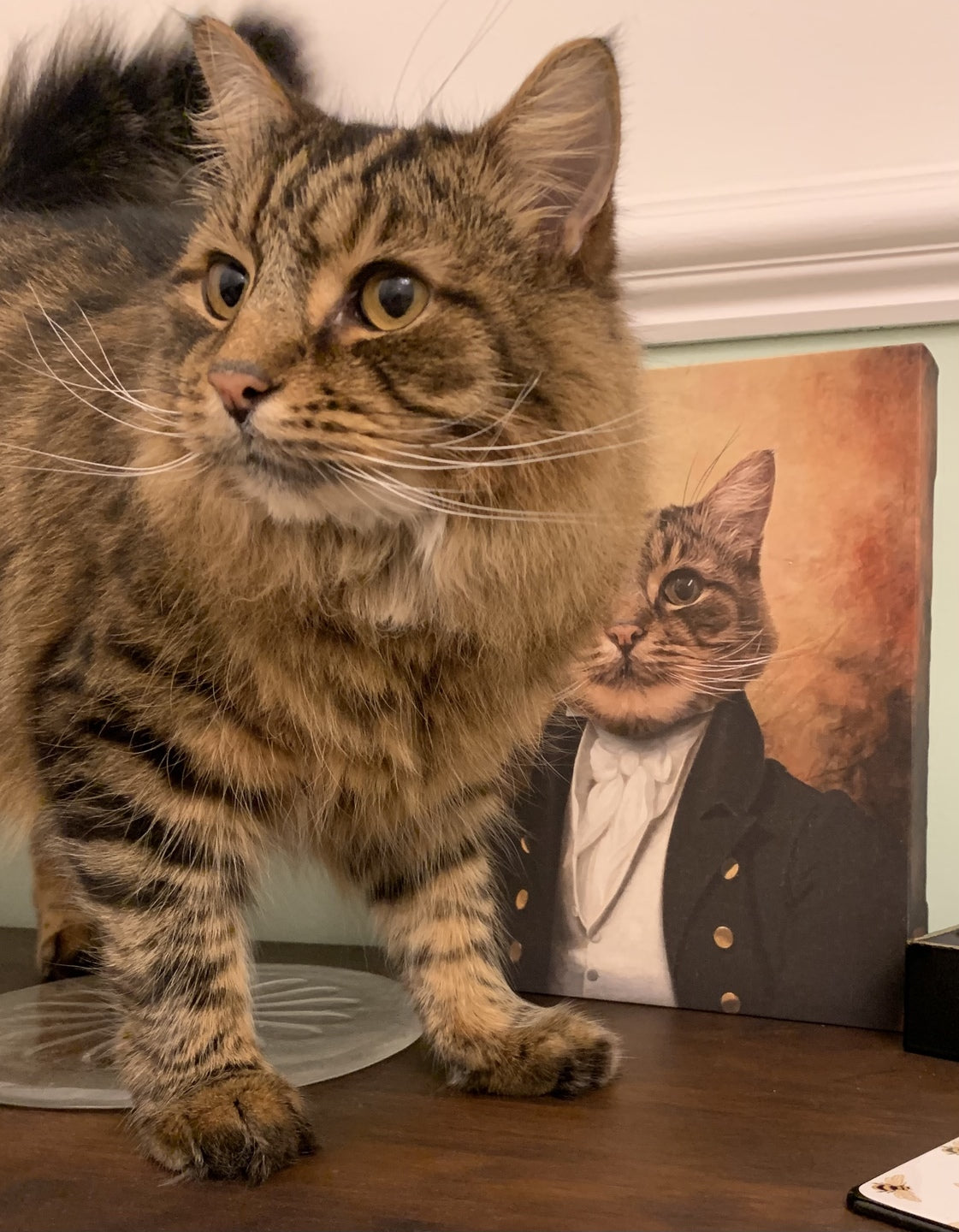 The Baron – Custom Vintage Pet Canvas