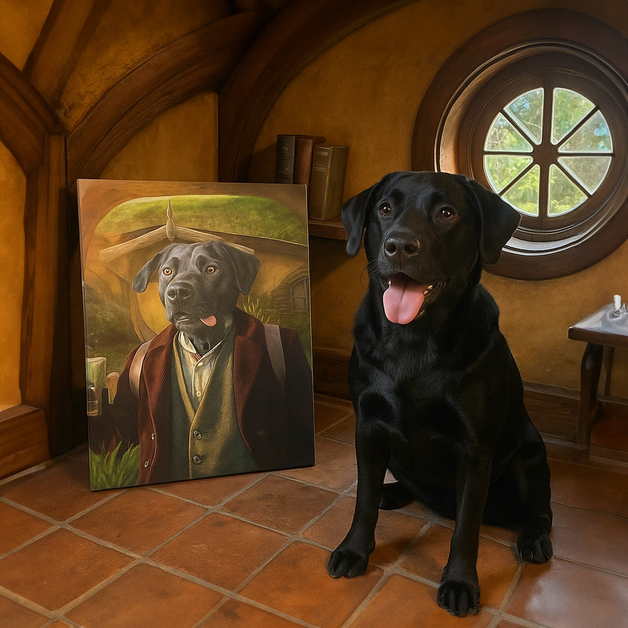 The Burglar - Custom Pet Canvas