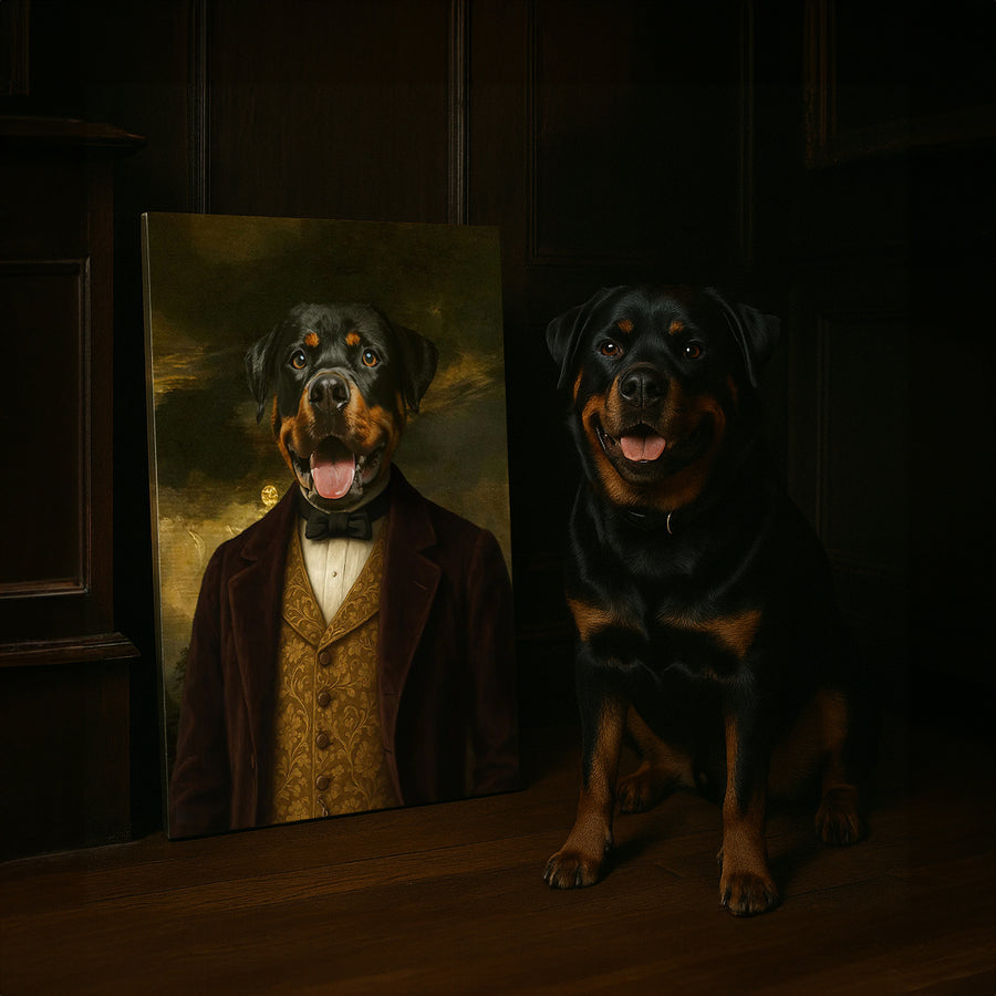 The Engineer - Custom Pet Canvas