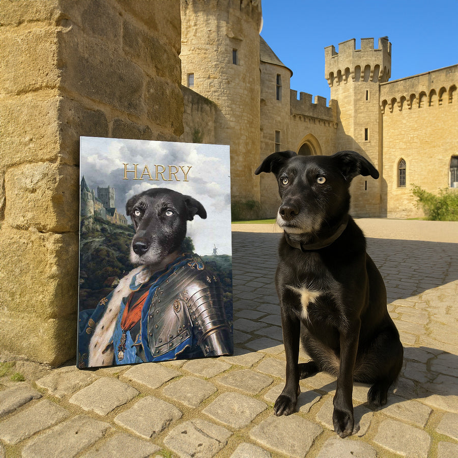The Lord Protector – Custom Vintage Pet Canvas