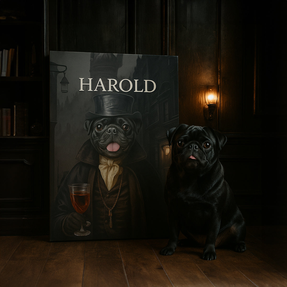 The Victorian – Custom Pet Canvas