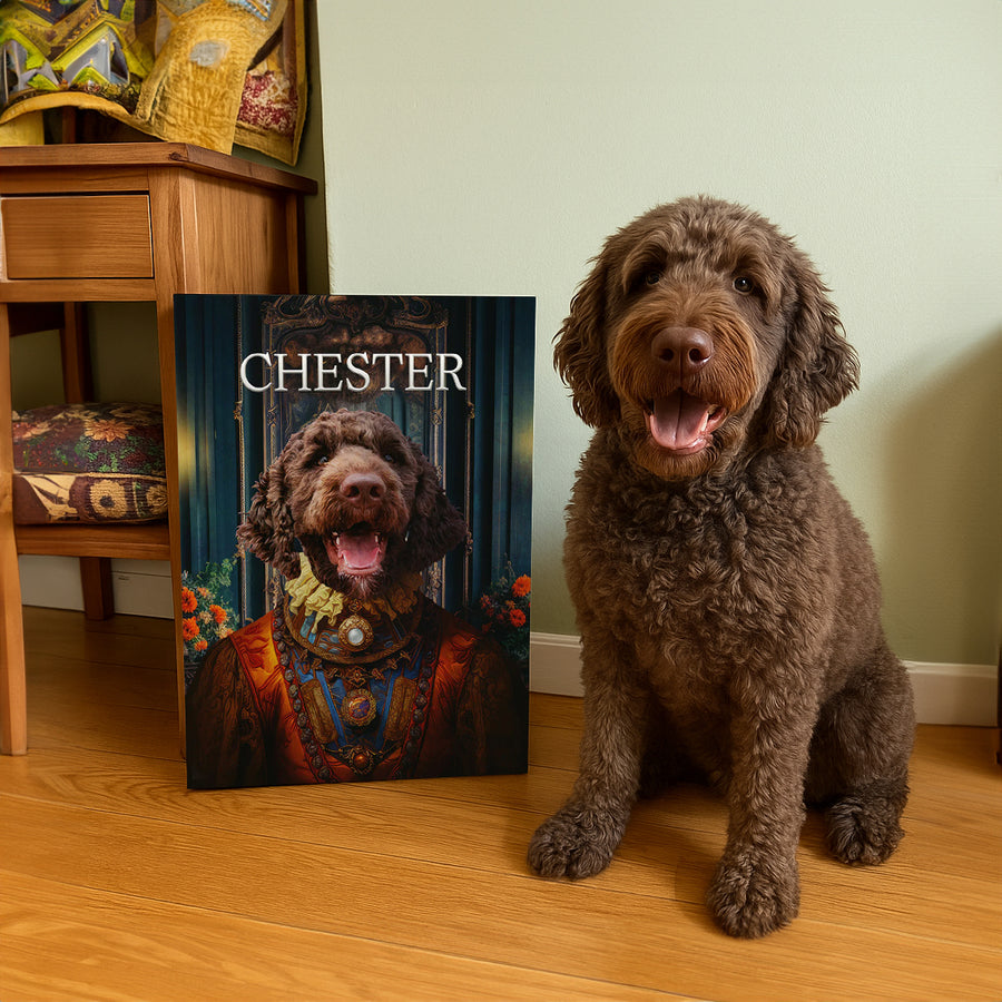 The Wealthy Aristocrat – Custom Pet Canvas
