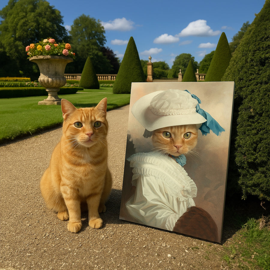 My Fur Lady – Custom Vintage Pet Canvas