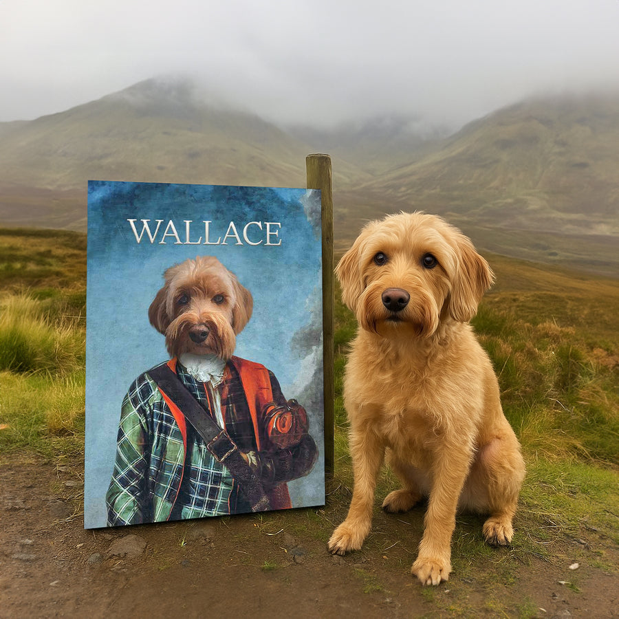 Scottish Gent – Custom Vintage Pet Canvas