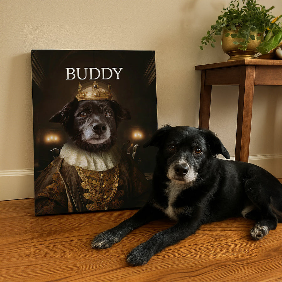 The Tudor Prince – Custom Pet Canvas