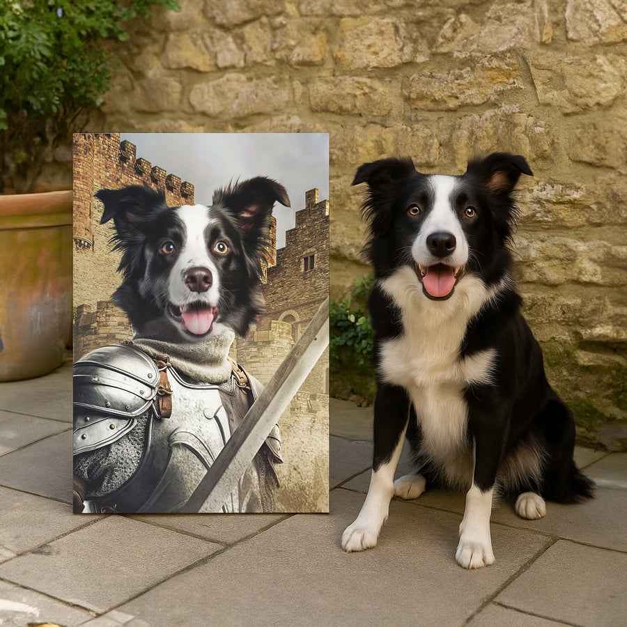 Sir Lancelot – Custom Pet Canvas