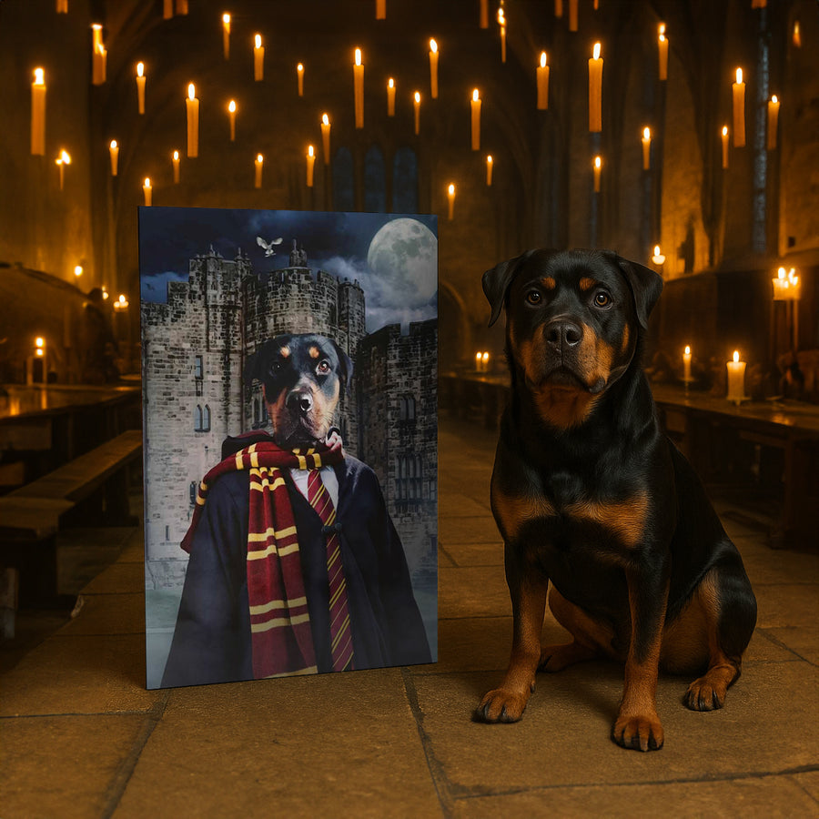 The Wizard – Custom Pet Canvas