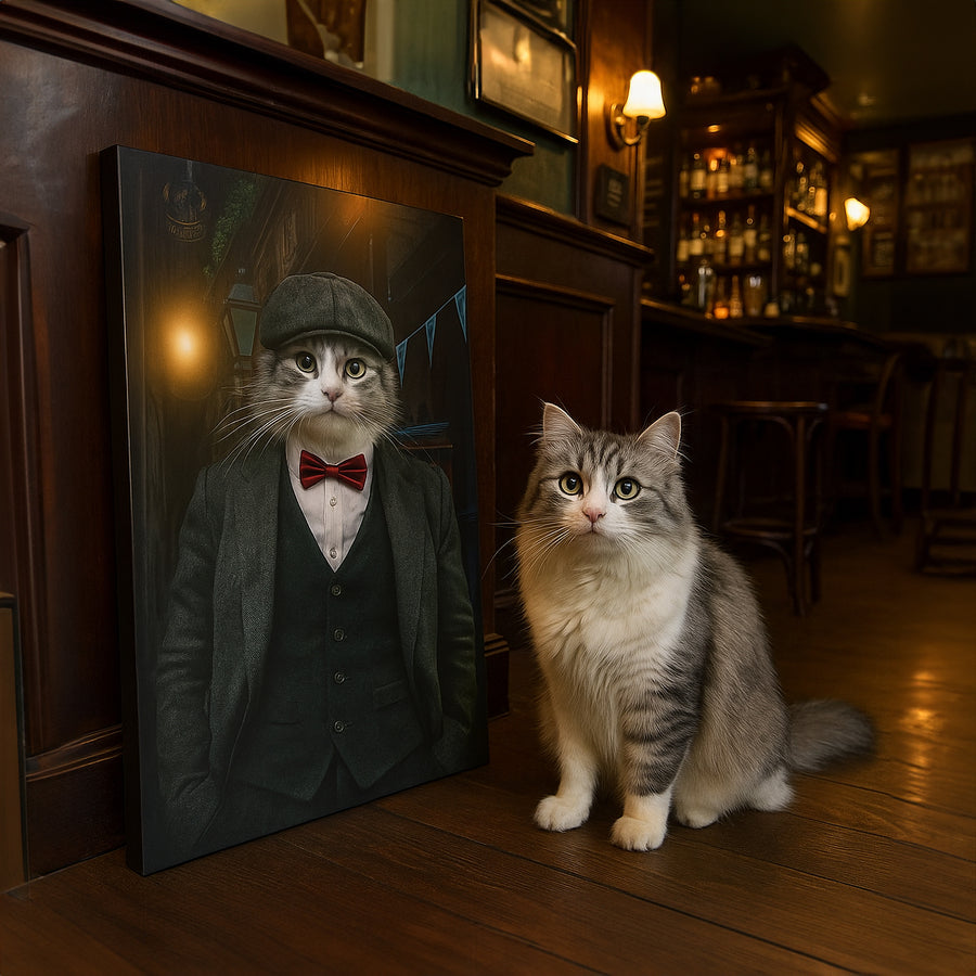 The Brummie Thug - Custom Pet Canvas