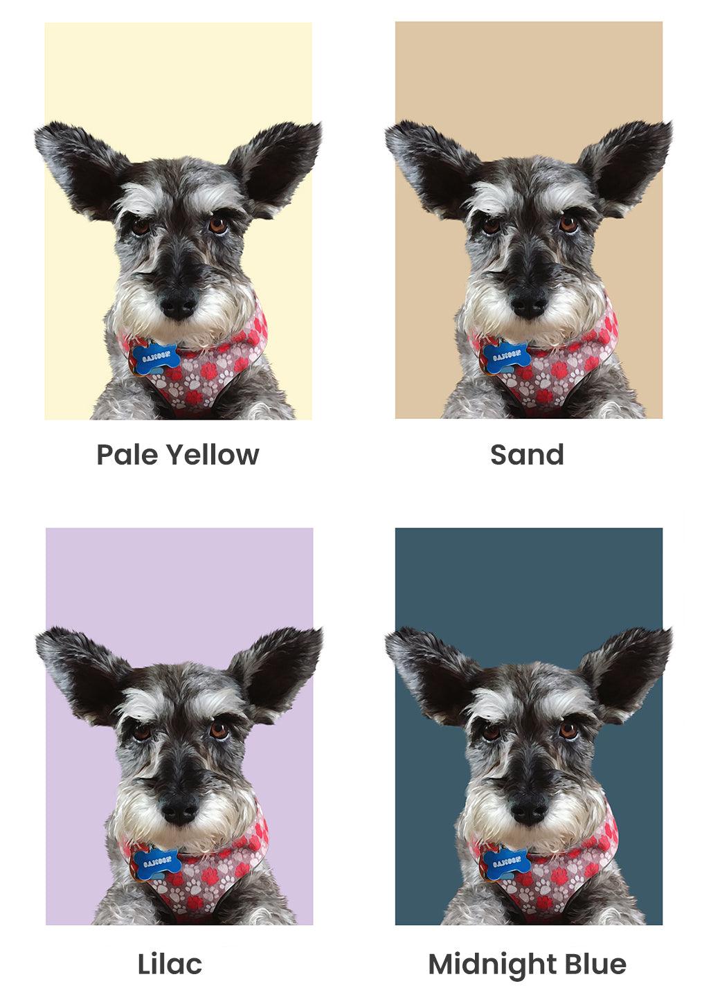 Classic - Custom Pet Portrait - Purr & Mutt