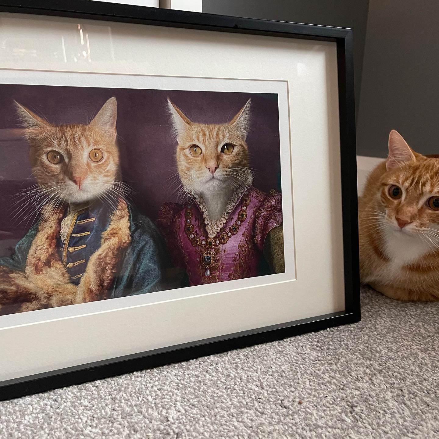 The Count & The Countess – Custom Vintage Pet Canvas