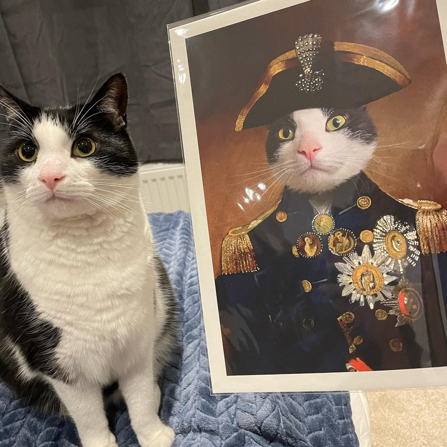 Lord Nelson – Custom Vintage Pet Canvas