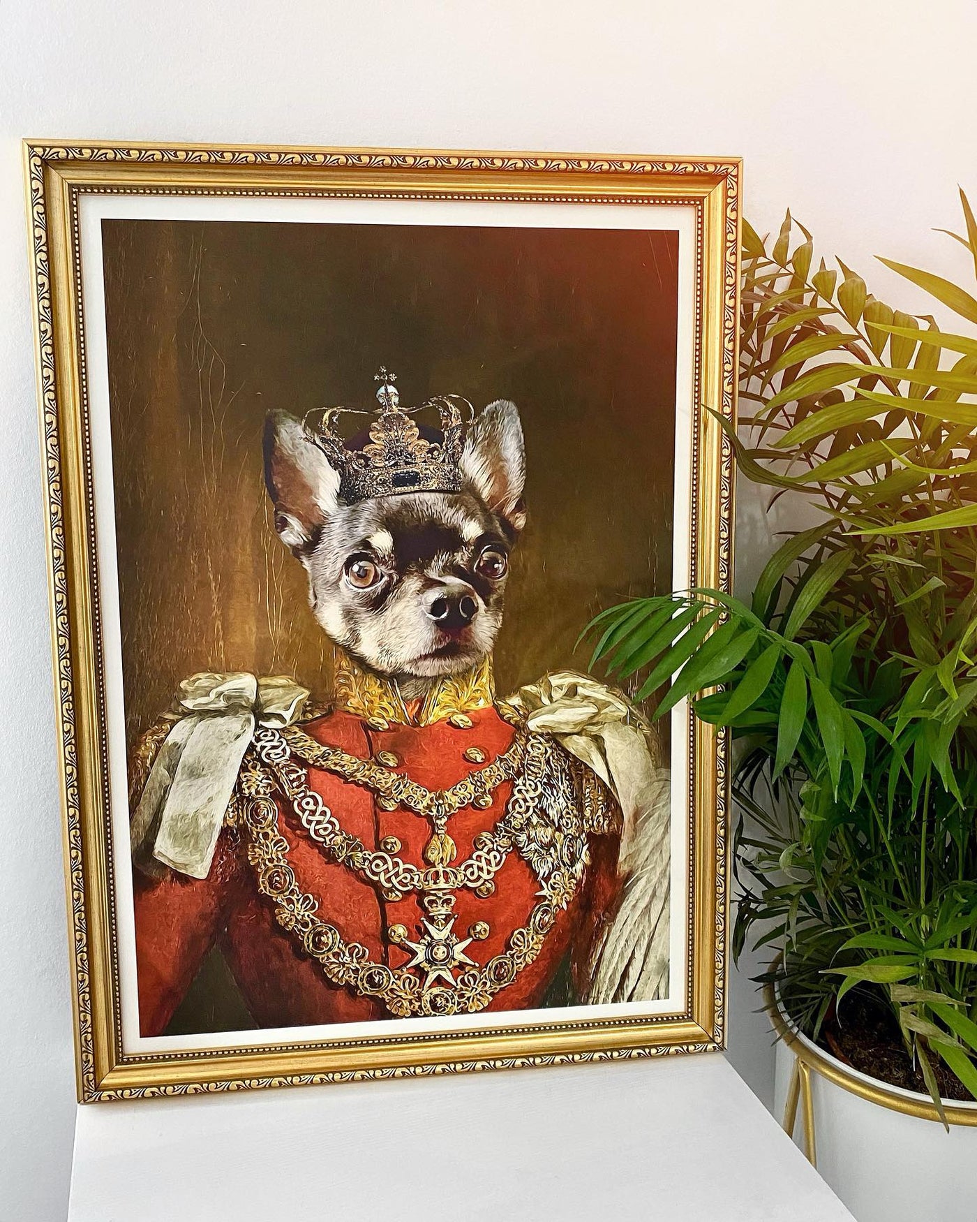 The Prince - Custom Vintage Pet Portrait