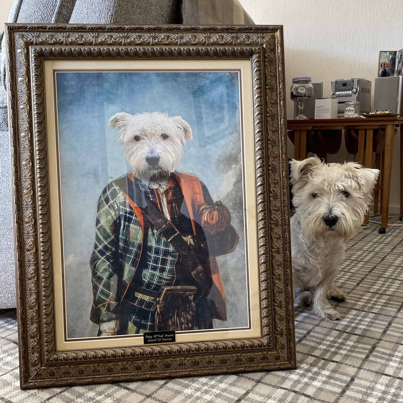 Scottish Gent – Custom Vintage Pet Canvas
