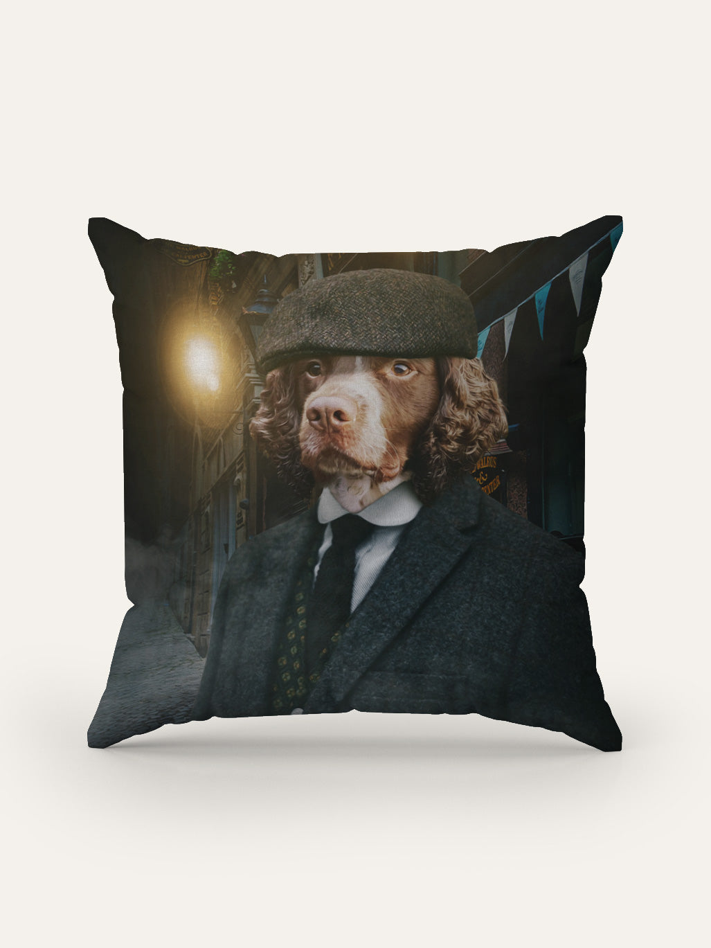 The Brummie Gangster - Custom Pet Cushion