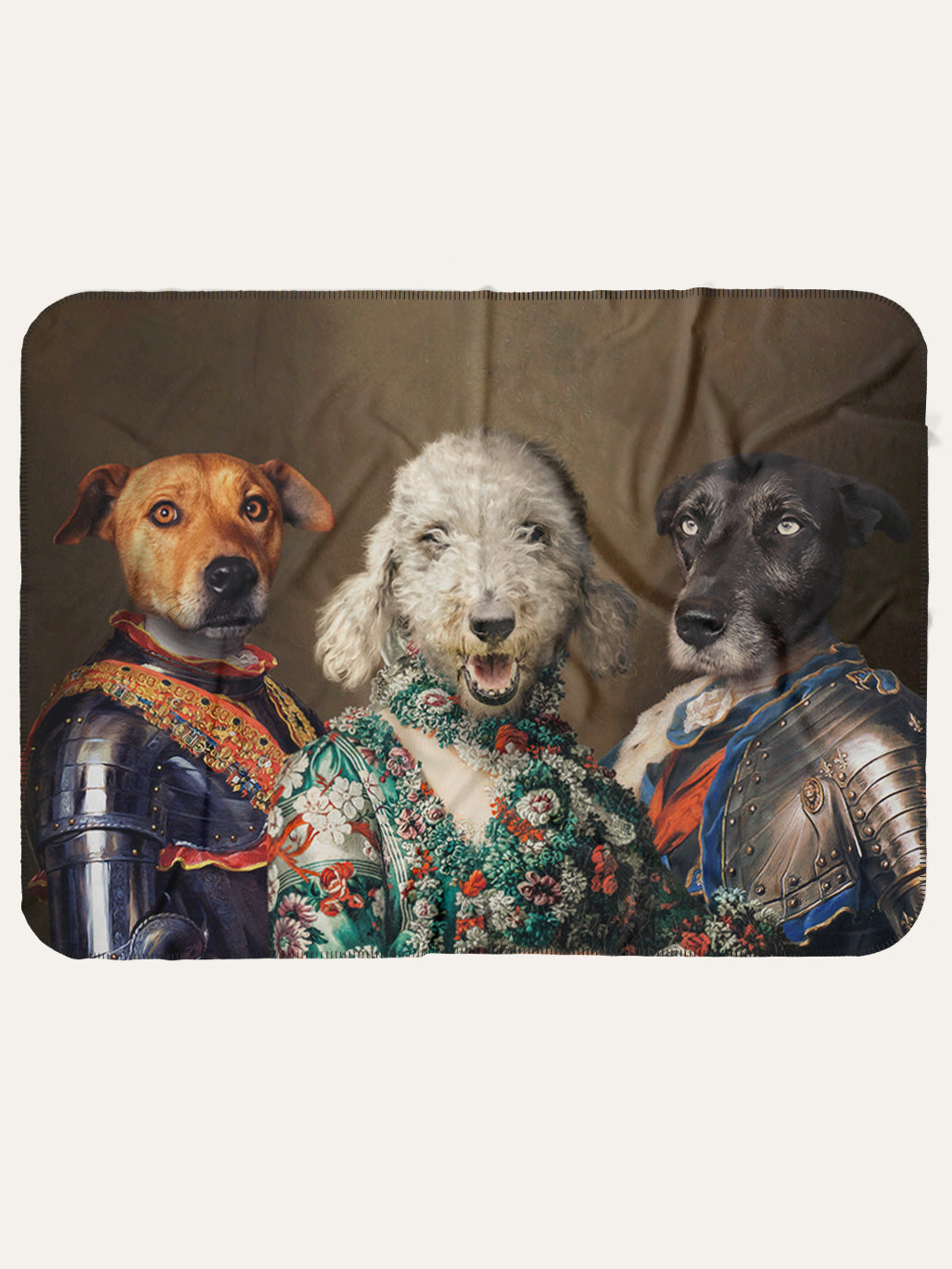 The Colonel, Flower Lady & Lord Protector - Custom Pet Blanket
