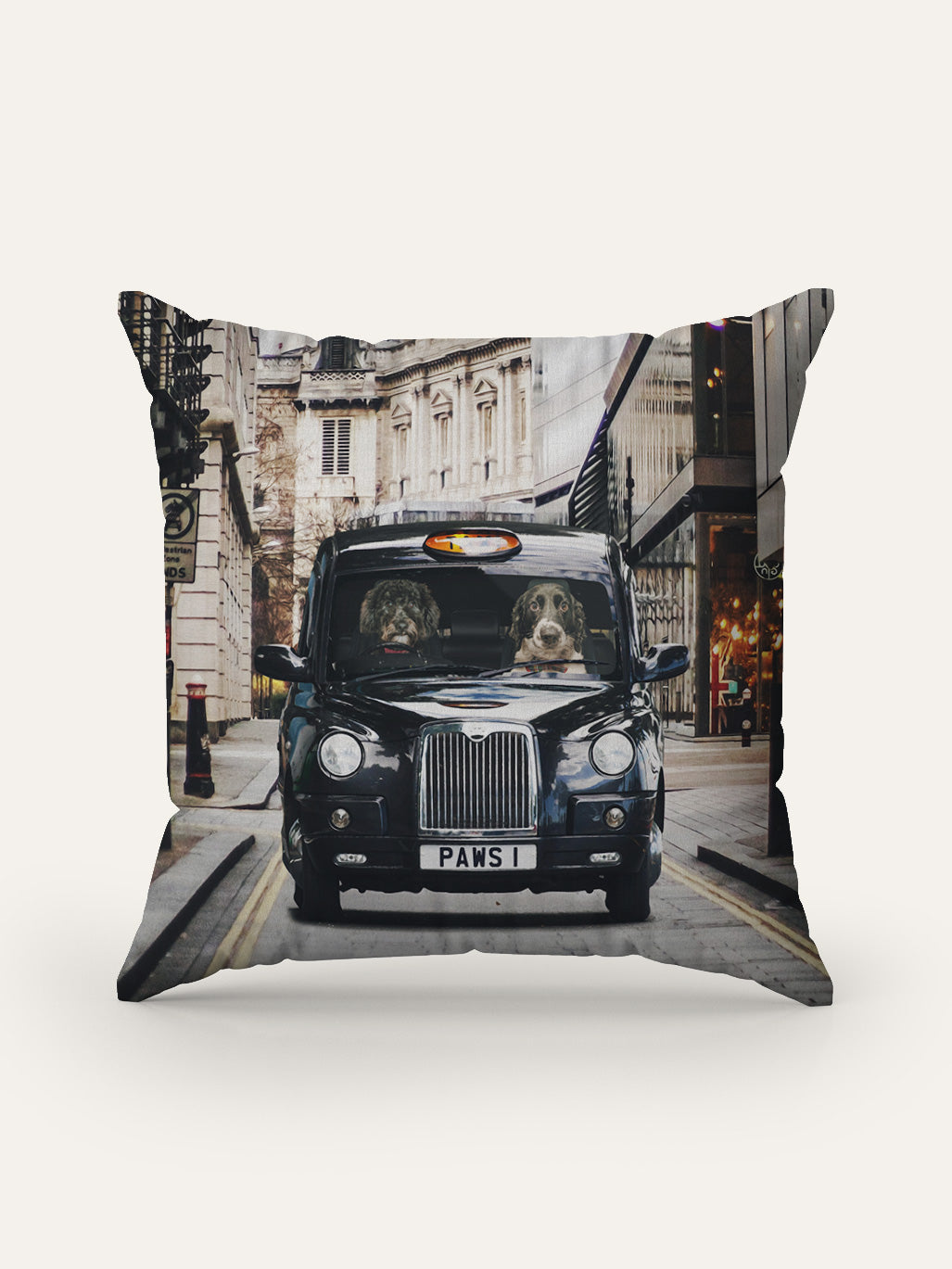 The Cabbie - Custom Pet Cushion