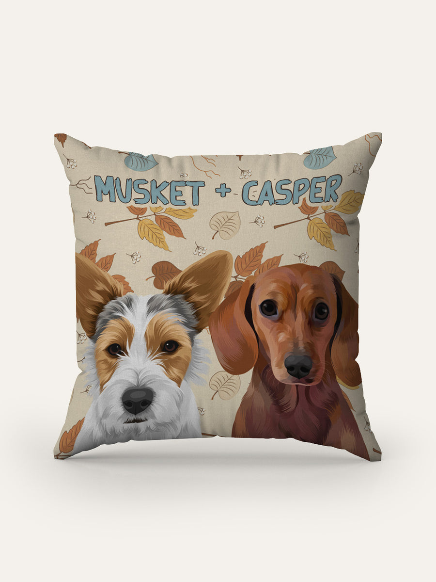 Autumn (2 Pets) - Custom Pet Cushion