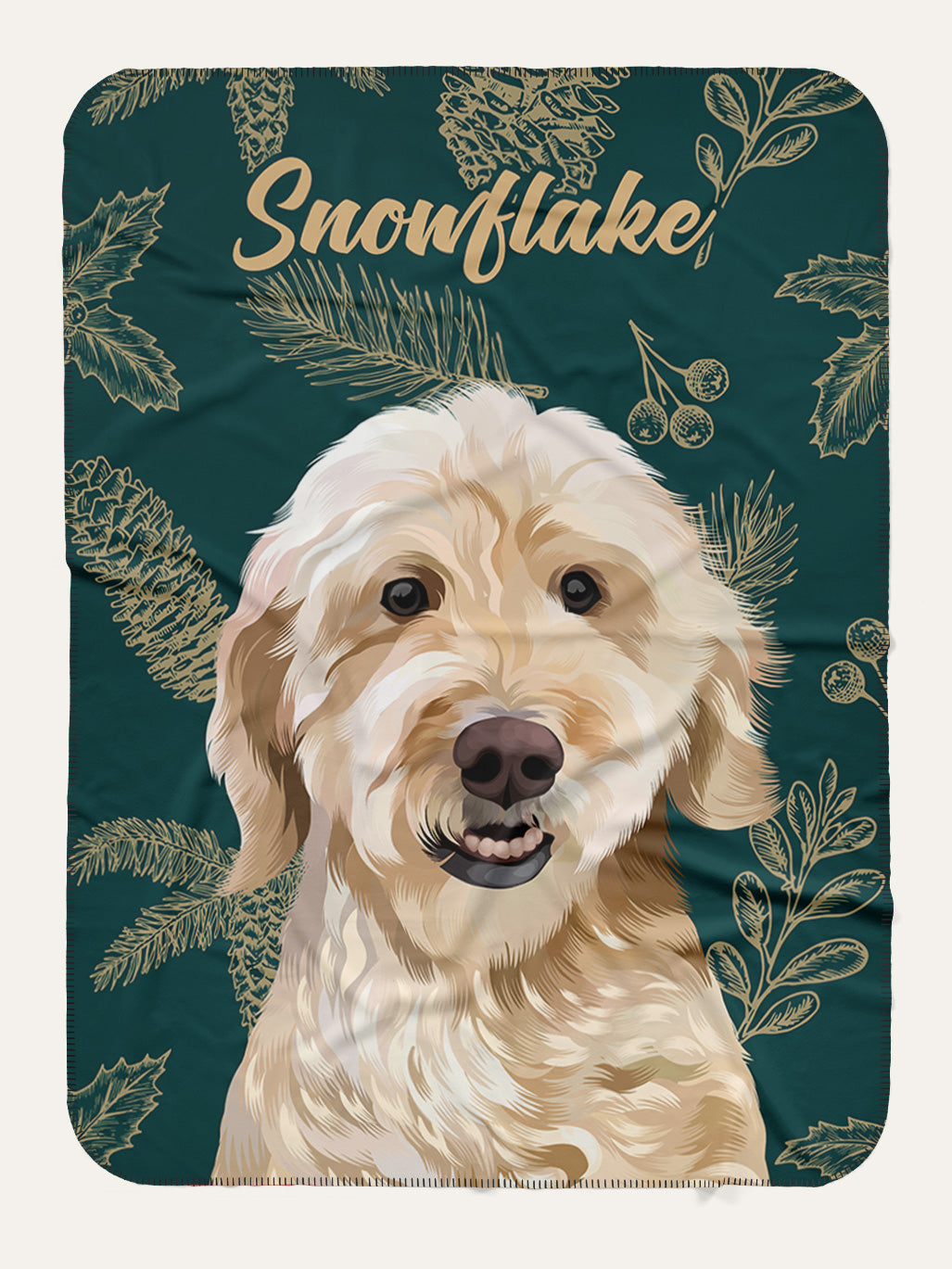 Winter - Custom Pet Blanket