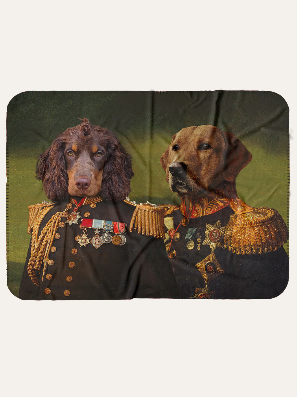 The Earl & The General - Custom Pet Blanket