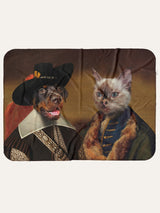 The Musketeer & The Count - Custom Pet Blanket