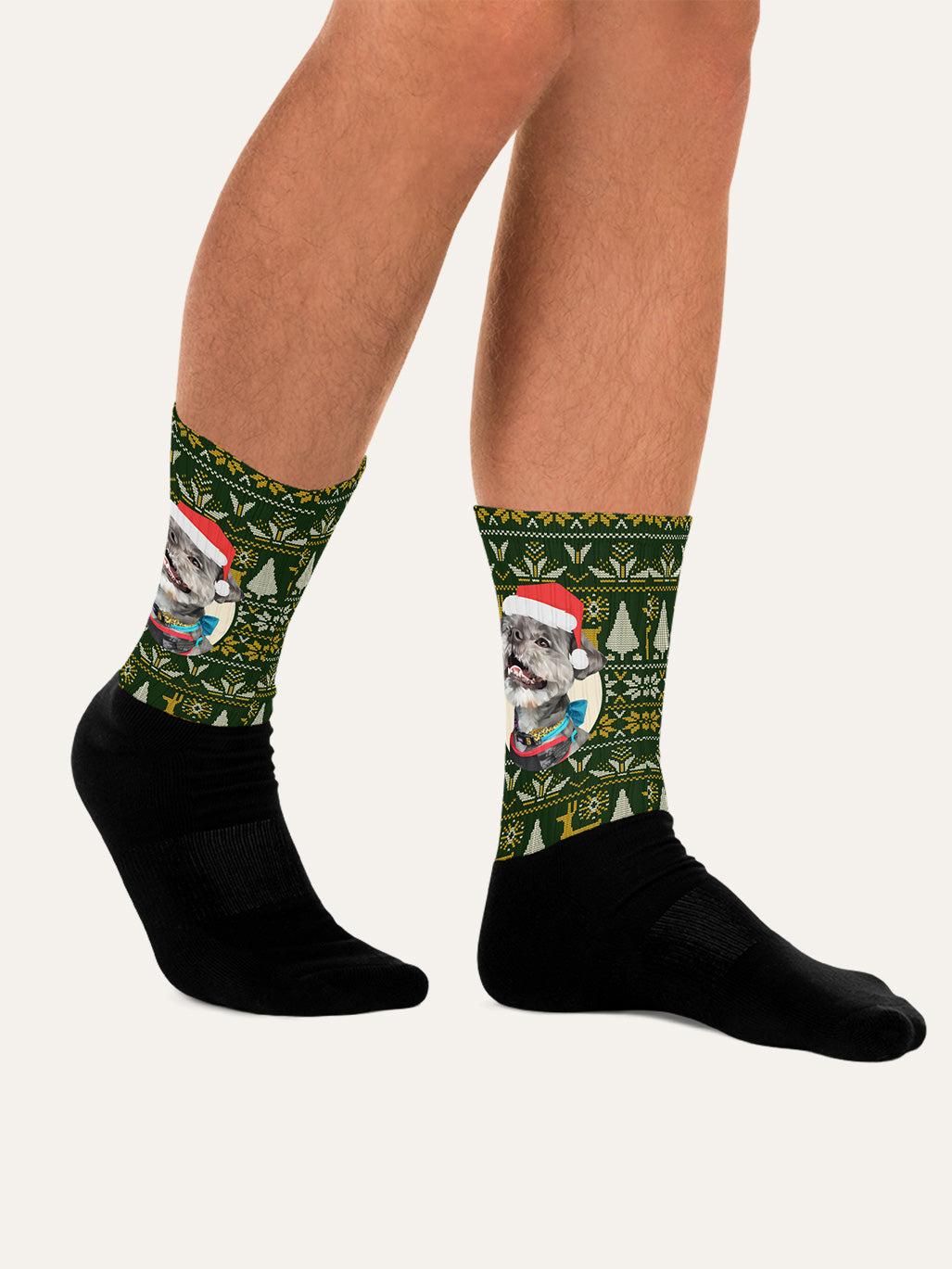 Christmas Socks - Green (Unisex)